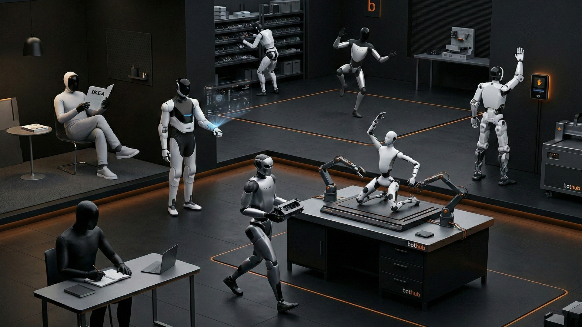 BotHub – Humanoide Roboter & Zukunftstechnologie